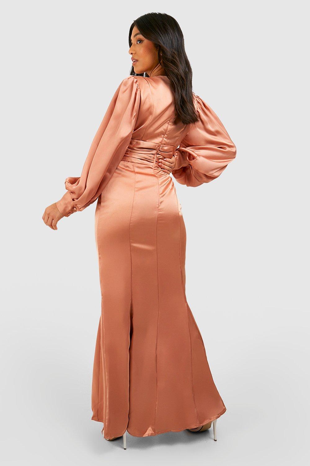 Long sleeve 2024 dress occasion